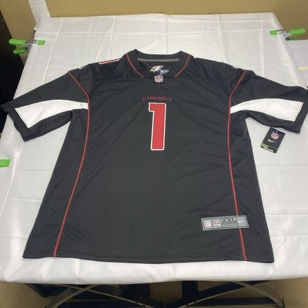 Kyler Murray #1 Nike Onfield Arizona Cardinals Black Alternate Game Jersey XXL